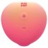 Romp Pink Peach - vibrator cu unde pulsatorii - silicon roz