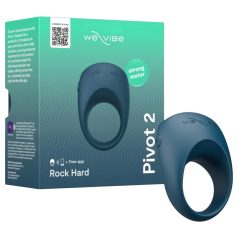   We-Vibe Pivot 2 - inel pentru penis cu vibrații inteligente - albastru