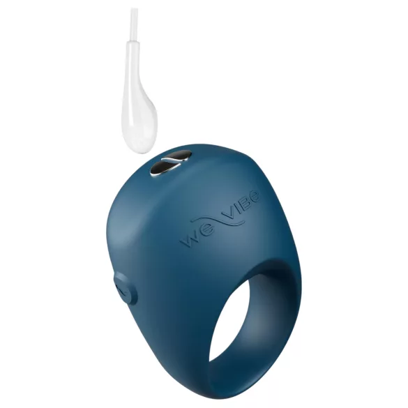 We-Vibe Pivot 2 - Inel penian cu vibrații controlat prin aplicație, pentru bărbați (albastru)