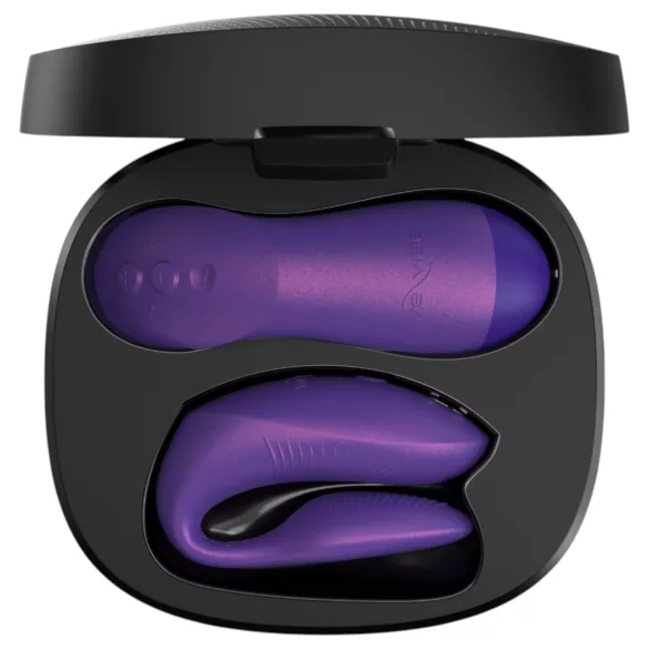 We-Vibe Chorus Pro - vibrator pentru cuplu cu aplicație și telecomandă (mov)
