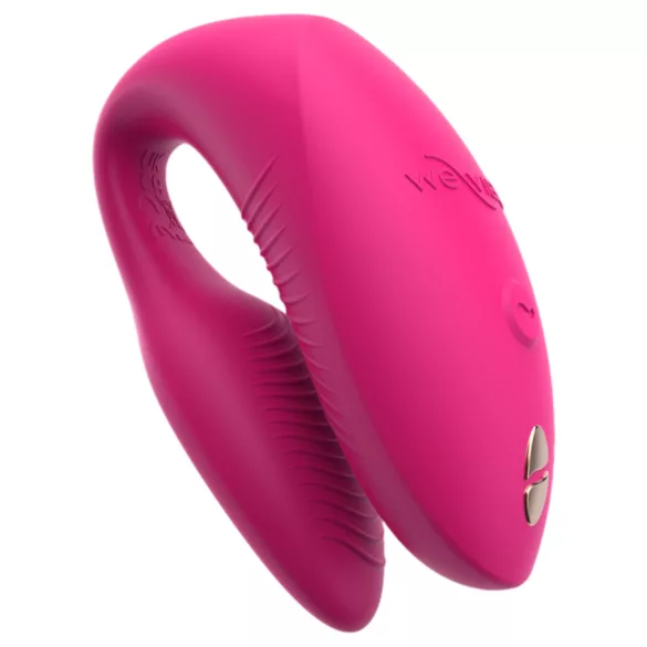 We-Vibe Chorus Pro - vibrator de cuplu cu aplicație și telecomandă (roz)