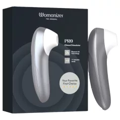 Womanizer Pro - stimulator clitoridian cu unde de aer (gri)