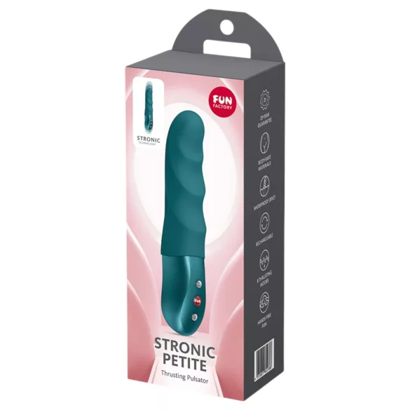 Fun Factory Stronic Petite - vibrator texturat (verde)