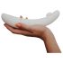 OhMyG - vibrator cu puls pentru punctul G, reîncărcabil (alb)