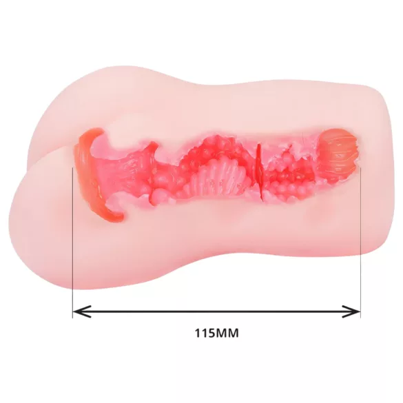 TAMASHII Soție pofticioasă - masturbator din material artificial tip vagin hentai (culoare naturală)