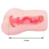 TAMASHII Soție pofticioasă - masturbator din material artificial tip vagin hentai (culoare naturală)