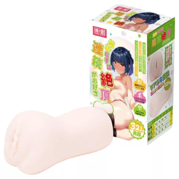 TAMASHII Orgasm continuu - masturbator tip vagin artificial anime (culoare naturală)