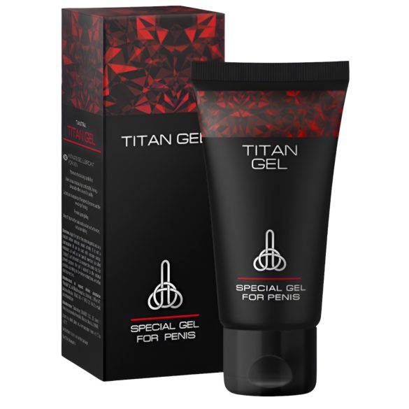 Titan Gel - Cremă pentru mărirea penisului și a erecției (50ml)