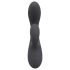 le Wand Soft Rabbit - Vibrator cu braț clitoral cu 2 motoare (negru)