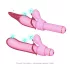 Magic Stick - vibrator cu capete interschimbabile (roz)
