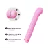 Magic Stick - vibrator cu capete interschimbabile (roz)