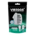 VIBEGGS Ribs Delight - ou vibrator masturbator - texturat - alb
