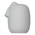 VIBEGGS Ribs Delight - ou vibrator masturbator - texturat - alb
