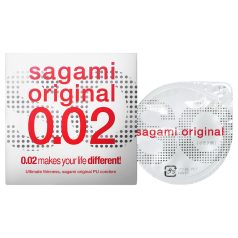   Sagami Original 0,02 - prezervativ ultra subțire - 55mm - 1 bucată