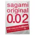 Sagami Original 0,02 - prezervative subțiri - 55mm - 3 bucăți