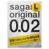 Sagami Original 0,02 L - prezervative ultrafine - 58mm - 3 bucăți
