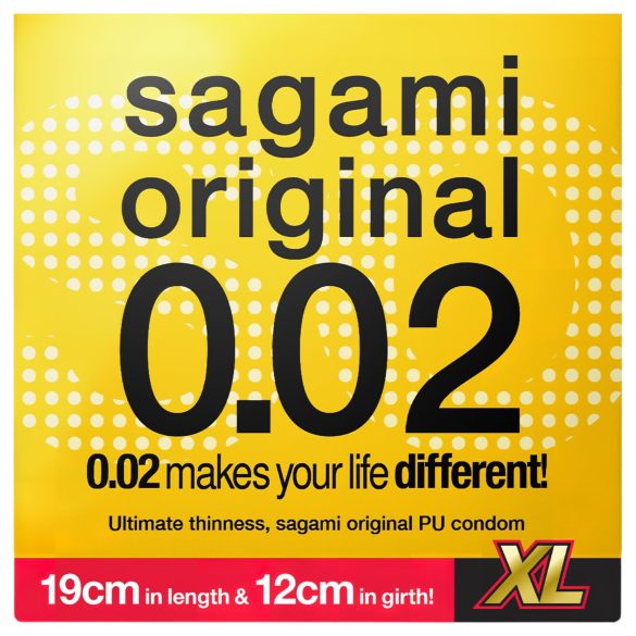 Sagami Original 0,02 XL - prezervativ - 61mm (1buc)