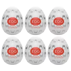 TENGA Egg Boxy - masturbator tip ou - set 6 bucăți