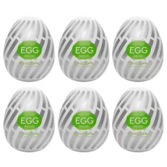   TENGA Egg Brush - masturbator tip ou pentru bărbați - set 6 bucăți