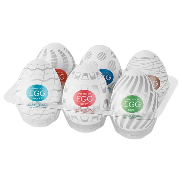 TENGA Egg Standard - ouă masturbatoare (6 buc)