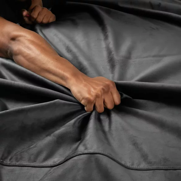 Liberator - pătură sex impermeabilă - microfibră - negru