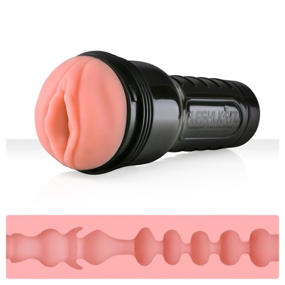 Fleshlight Pink Lady Mini-Lotus - vagin realist în cutie (natural)