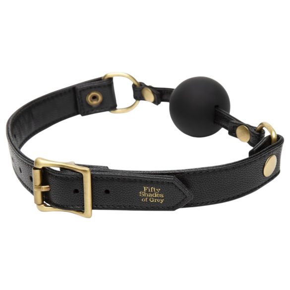 Fifty Shades of Grey - Băț pentru gură - piele neagră
