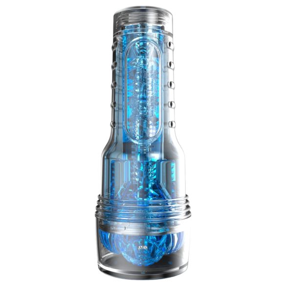 Fleshlight Turbo Core - masturbator cu efect de sucțiune - albastru