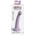 Dillio Secret Explorer - dildo cu ventuză (17cm) - mov