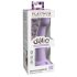 Dillio Secret Explorer - dildo cu ventuză (17cm) - mov