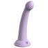 Dillio Secret Explorer - dildo cu ventuză (17cm) - mov