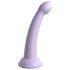 Dillio Secret Explorer - dildo cu ventuză (17cm) - mov