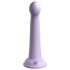 Dillio Secret Explorer - dildo cu ventuză (17cm) - mov
