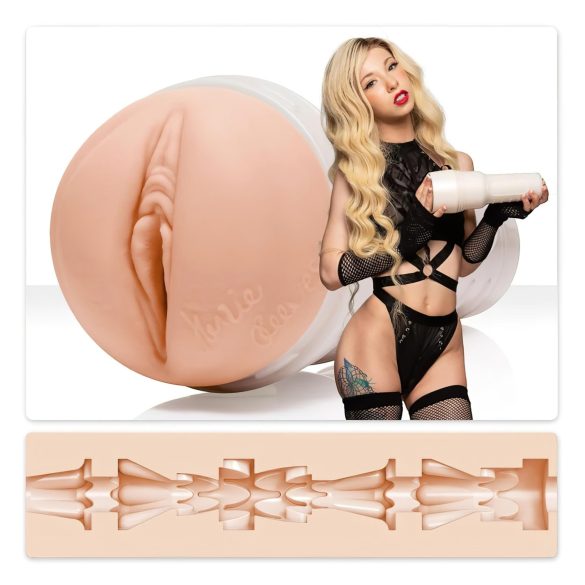 Fleshlight Kenzie Reeves Creampuff - vagin realist (natur)