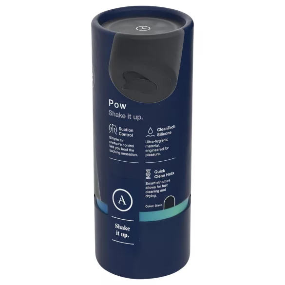 Arcwave Pow - masturbator manual cu vacuum - negru