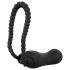 Black Velvet Perfect Fit - dildo cu ham (negru)