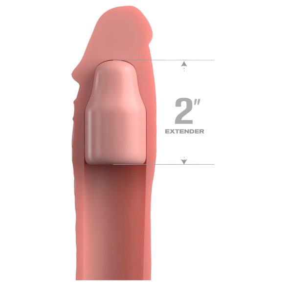 X-TENSION Elite 2 - prelungitor penis tăiat la dimensiune - culoare naturală