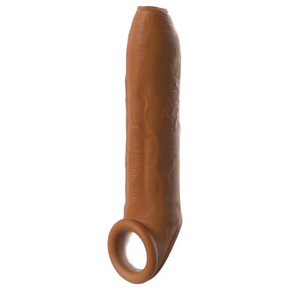 X-TENSION Elite - prelungitor penis cu cap deschis - nuanță natur închis
