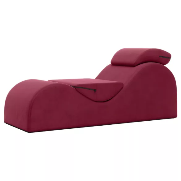 Liberator Esse Lounger - fotoliu tantra modular - 3 piese - roșu