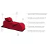 Liberator Esse Lounger - fotoliu tantra modular - 3 piese - roșu