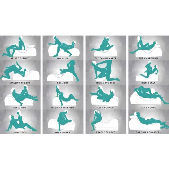 Liberator Esse Lounger - fotoliu tantra modular - 3 piese - roșu