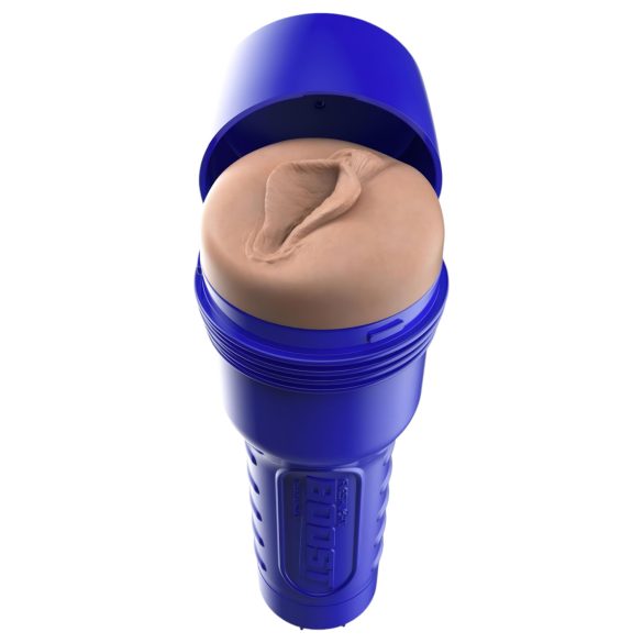 Fleshlight Boost Bang - masturbator tip vagin realist - silicon culoare naturală