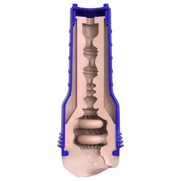 Fleshlight Boost Bang - masturbator tip vagin realist - silicon culoare naturală