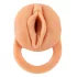 Nature Skin - prelungitor penis și vagin artificial - 18cm - culoare naturală