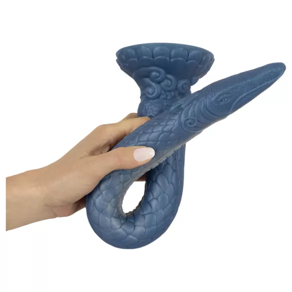 Beasty Cocks - dildo extra lung - silicon albastru