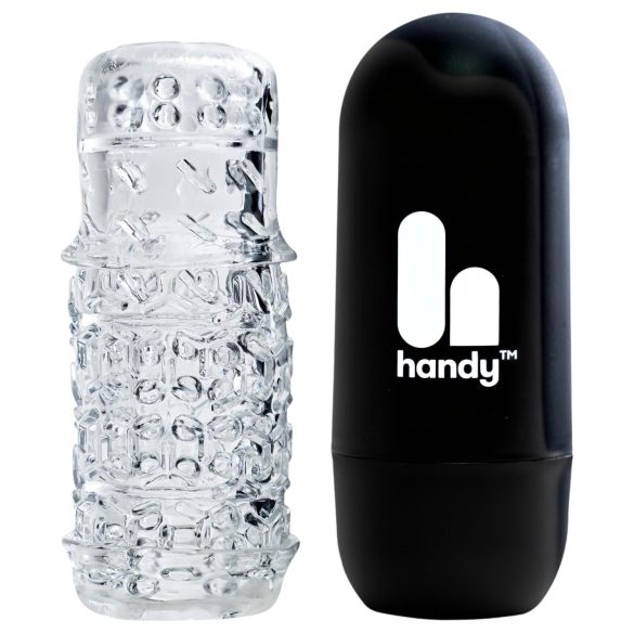Manșonul Handy TrueGrip Gen 2 - masturbator (transparent)
