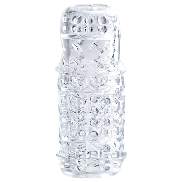 The Handy - Masturbator pentru bărbați - Textură TrueGrip Gen 2 - transparent