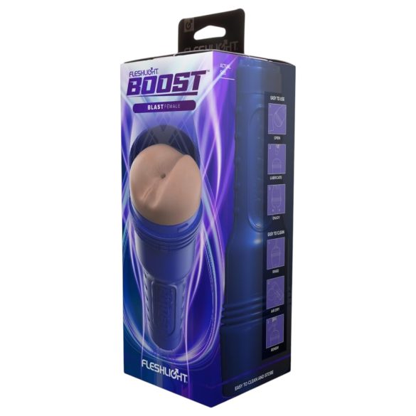 Fleshlight Boost Blast - masturbator realist tip posterior - silicon bej