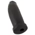 realistixxx Real Giant - dildo uriaș - 30 cm (negru)
