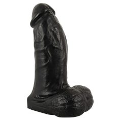 Realistixxx Real Giant - dildo negru uriaș cu testicule - 22 cm   Realistixxx Real Giant - dildo negru uriaș cu testicule - 22 cm
